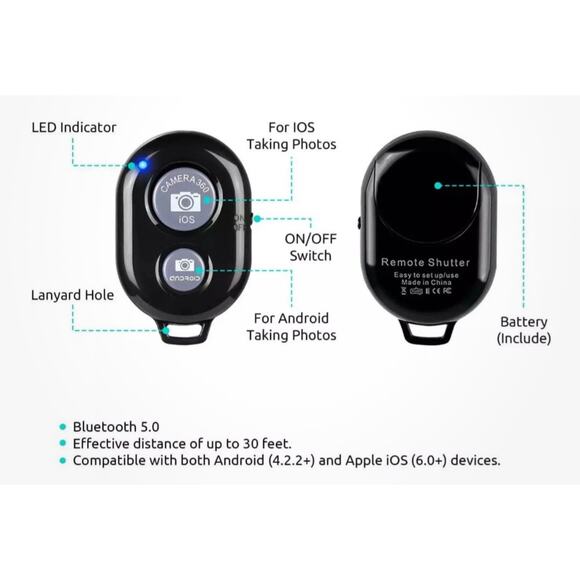 Birdfy Gooseneck Phone Holder Photo Shoot Filming Stand 33 in Wireless Remote - Picture 3 of 6